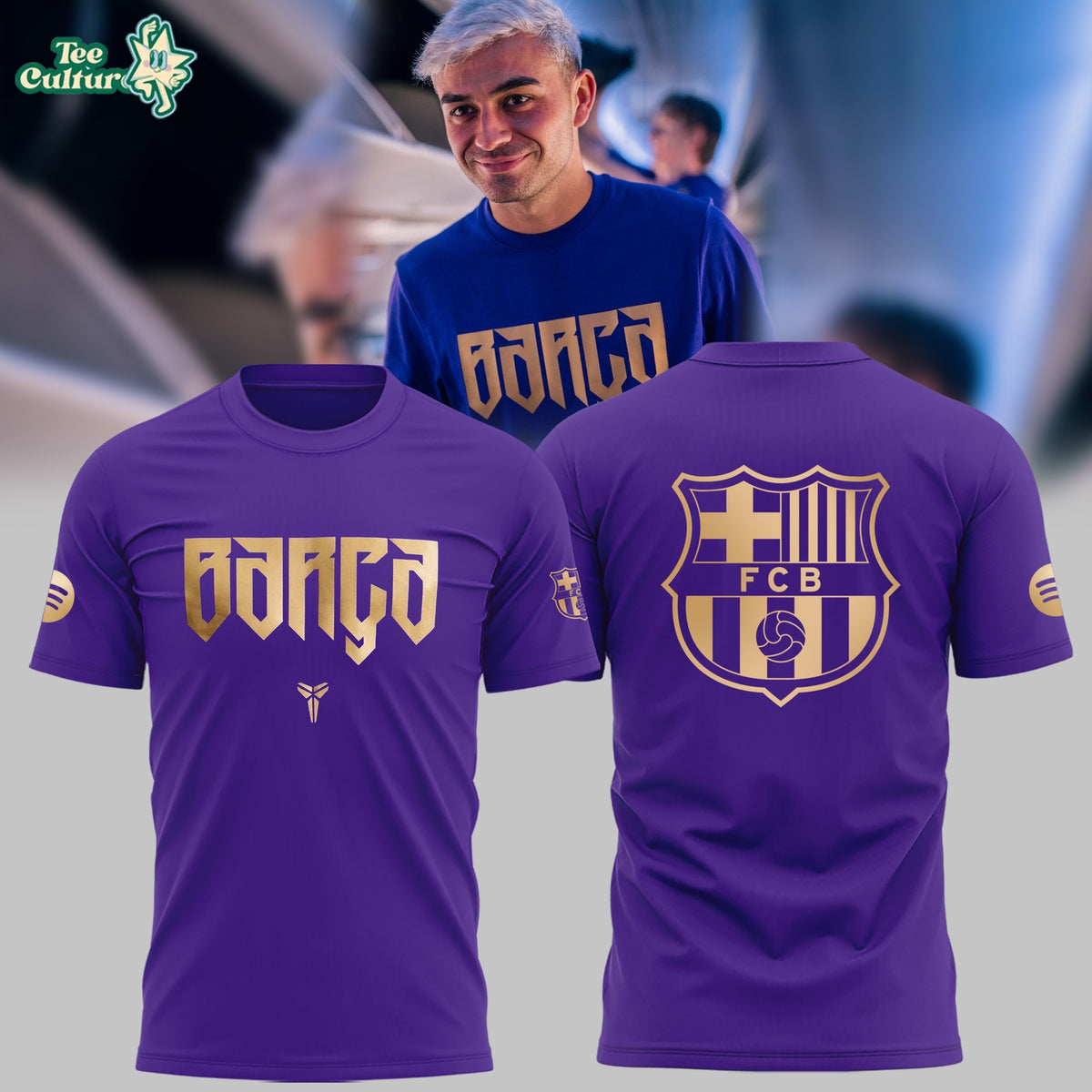 FC Barcelona Kobe Bryant Limited Edition Basketball Inspired Shirt