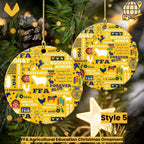 FFA Agricultural Education Christmas Ornament