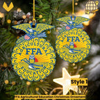 FFA Agricultural Education Christmas Ornament