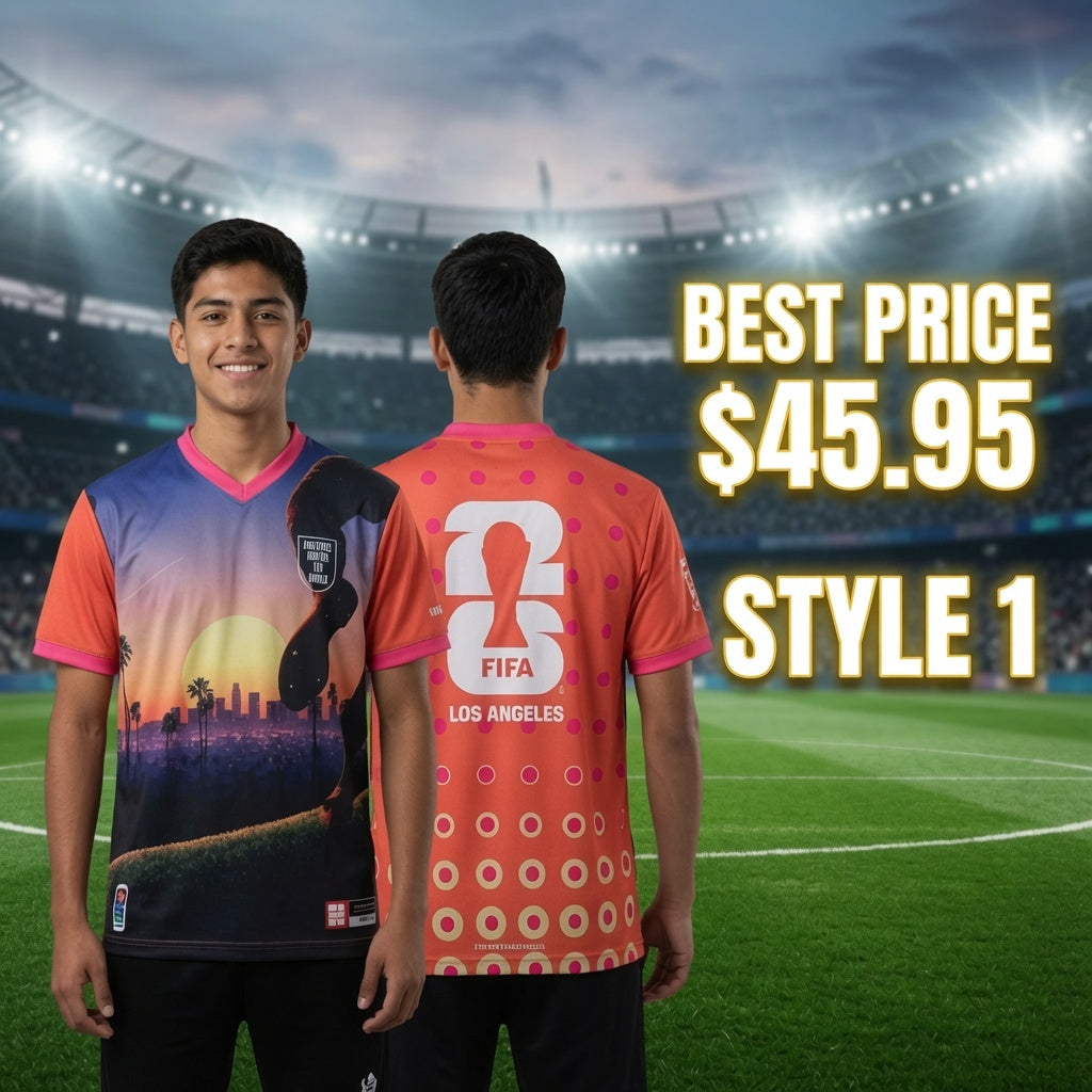 FIFA World Cup 2026 Los Angeles Soccer Jersey