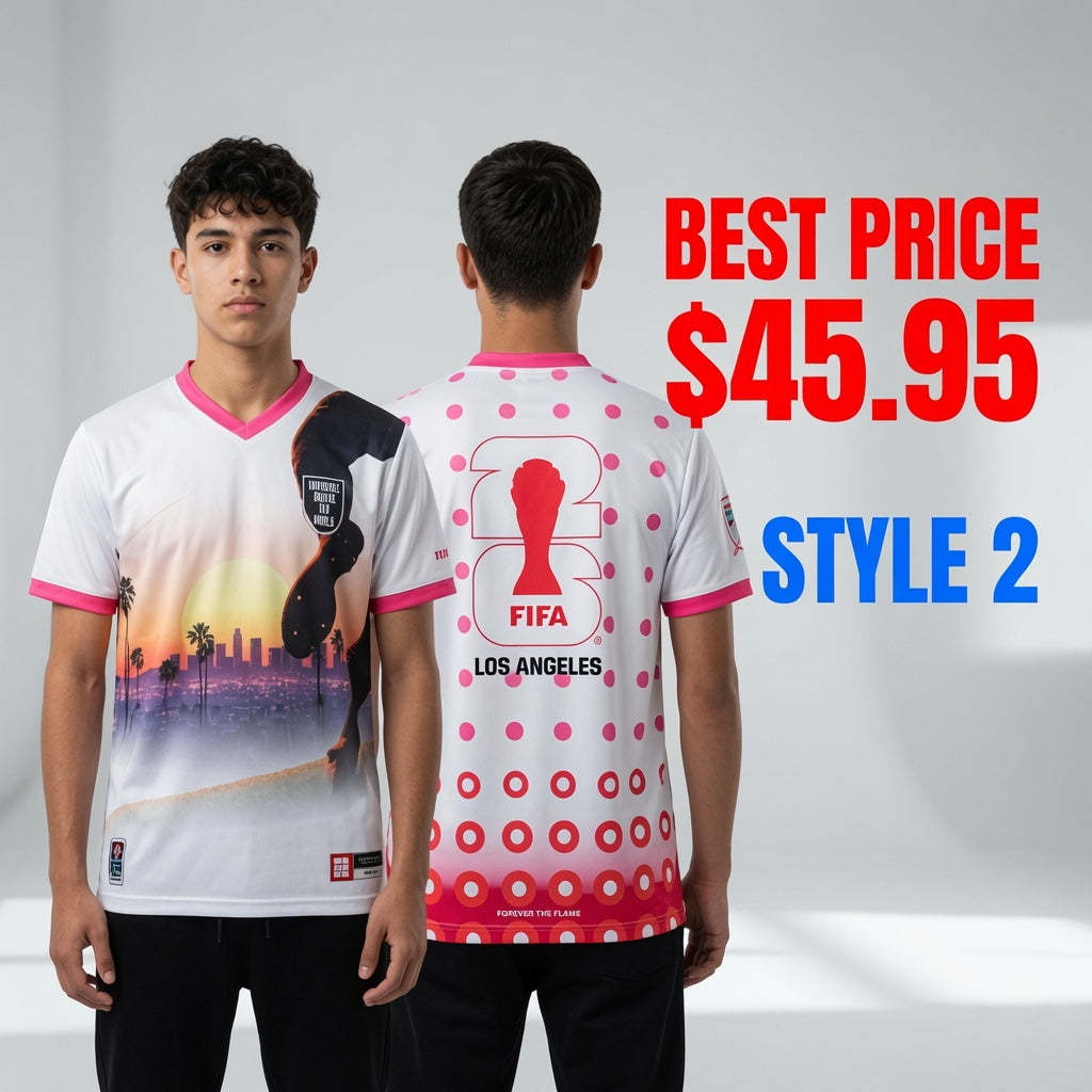 FIFA World Cup 2026 Los Angeles Soccer Jersey