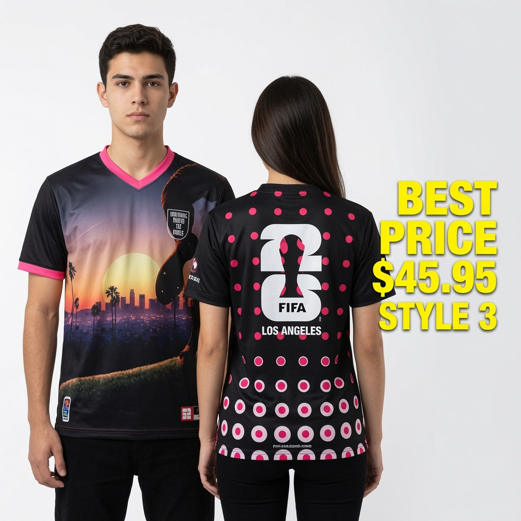 FIFA World Cup 2026 Los Angeles Soccer Jersey