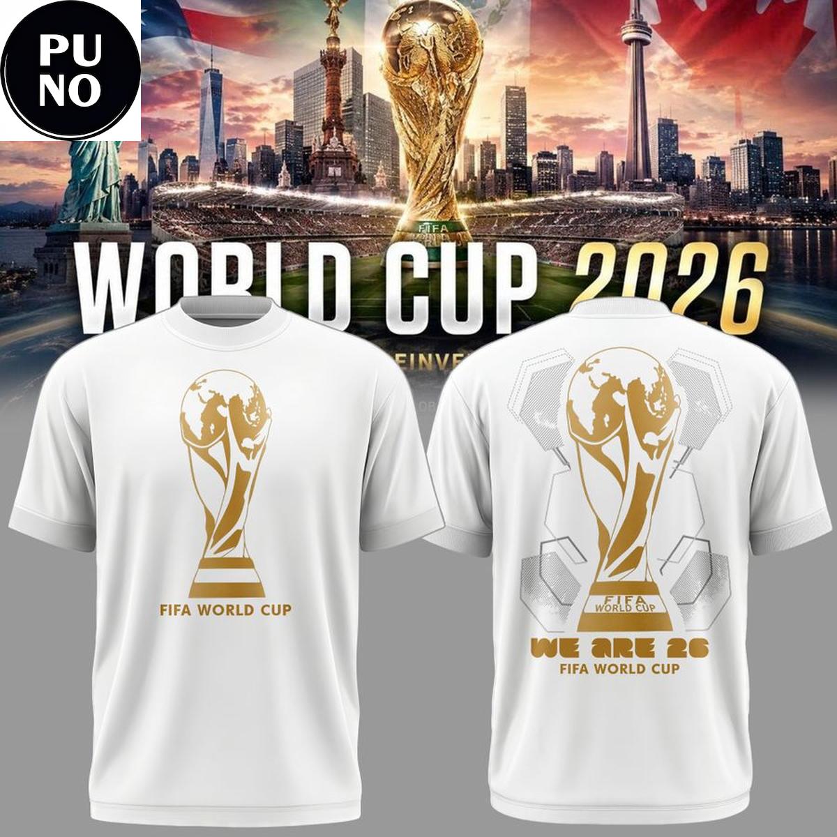 FIFA World Cup 2026 We Are 26 Hoodie T-Shirt