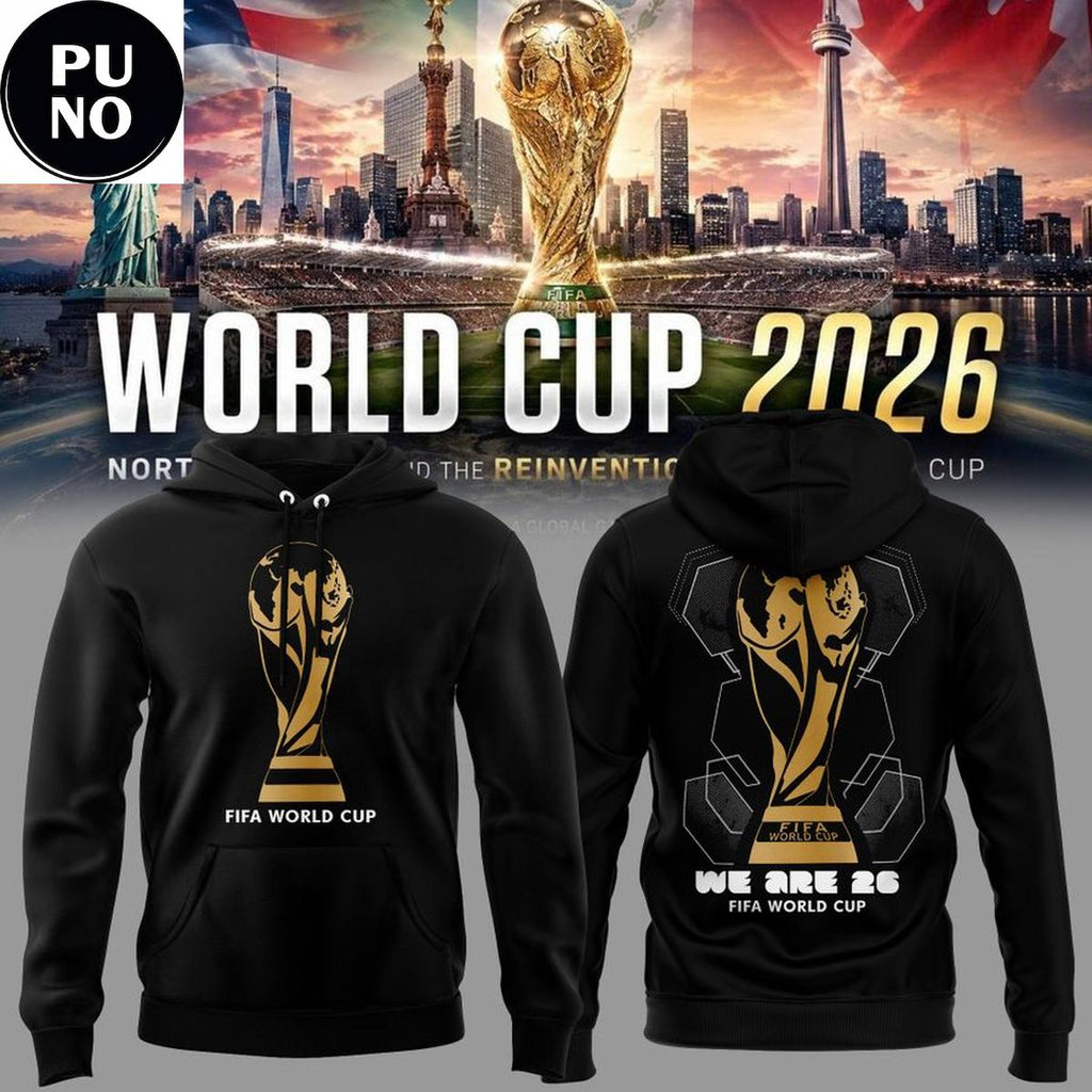 FIFA World Cup 2026 We Are 26 Hoodie T-Shirt