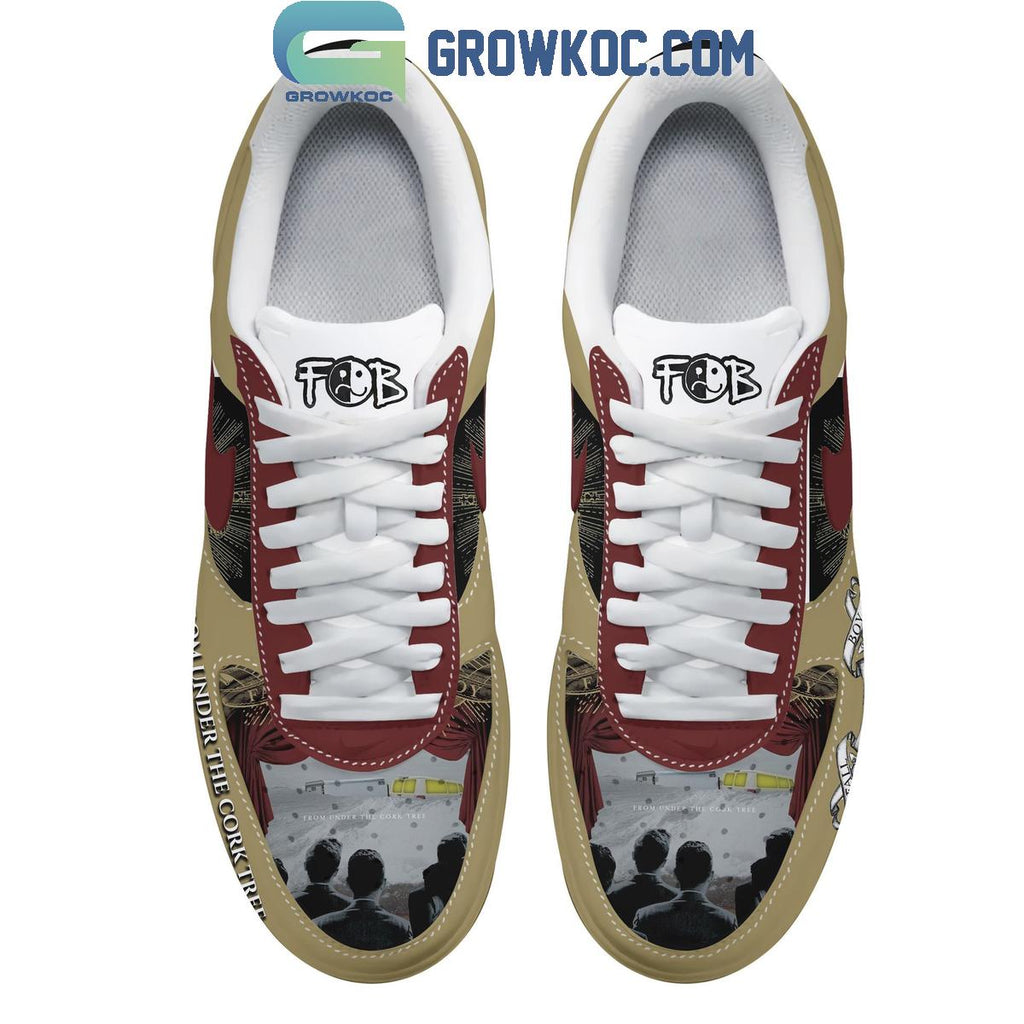 Fall Out Boy 20th Anniversary From Under The Cork Tree Air Force 1 Shoes