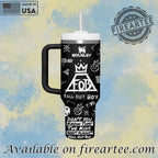 Fall Out Boy Music Stanley Cup Tumbler With Handle