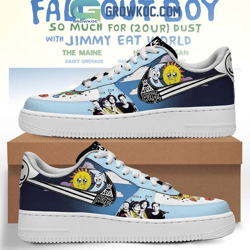 Fall Out Boy So Much For Dust 2024 Tour Air Force 1 Shoes