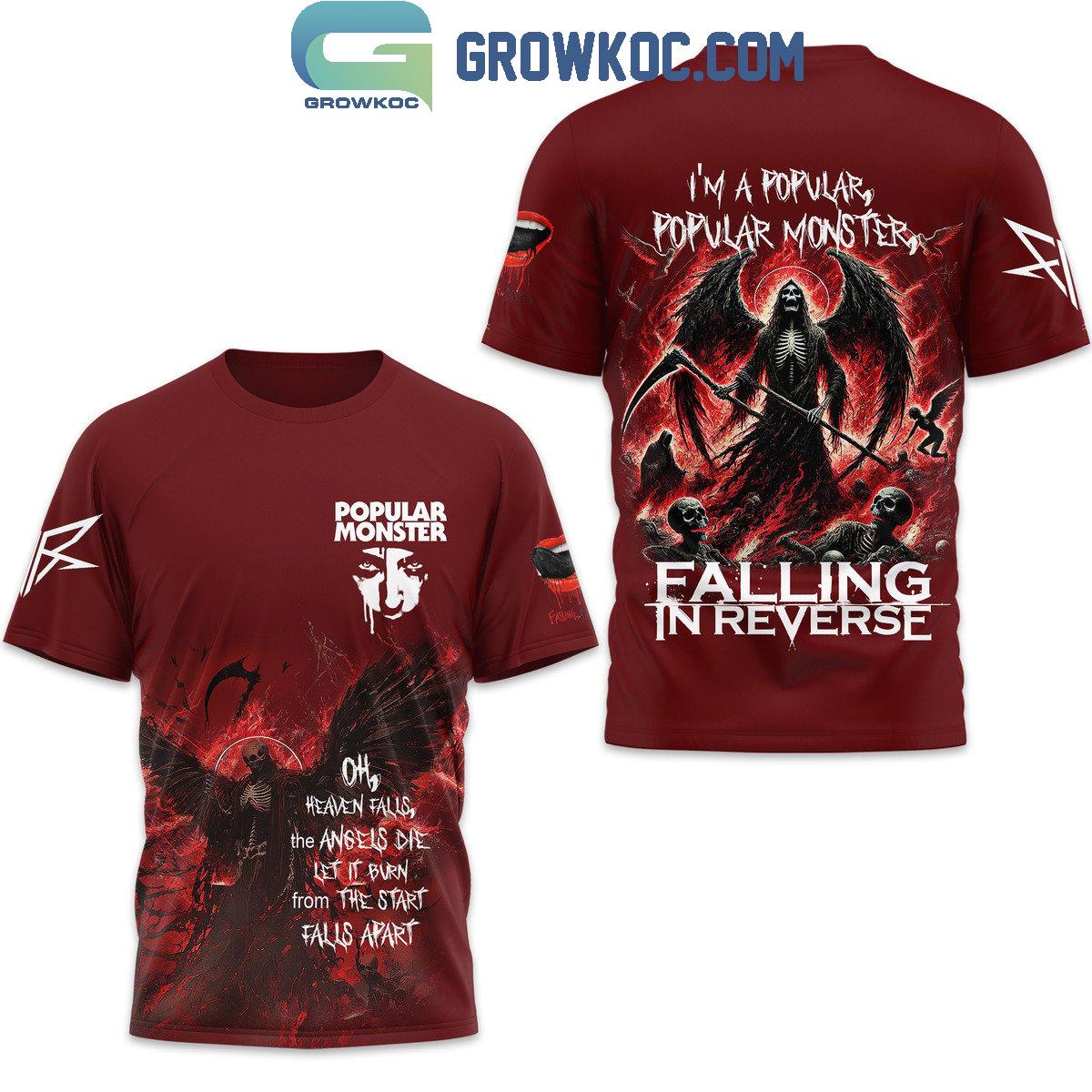 Falling In Reverse I’m A Popular Monster Hoodie T-Shirt