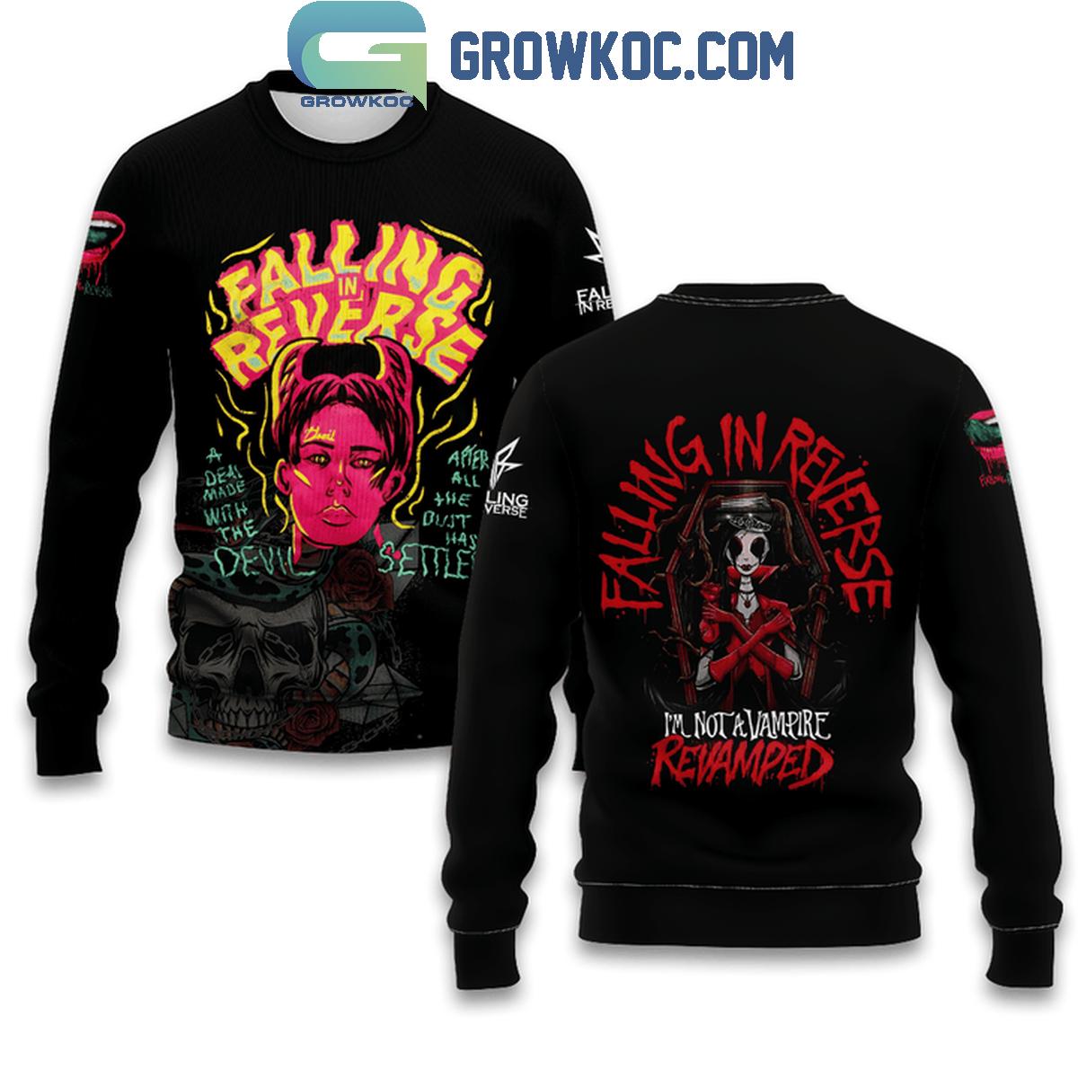 Falling In Reverse I’m Not A Vampire Revamped Fan Hoodie T-Shirt