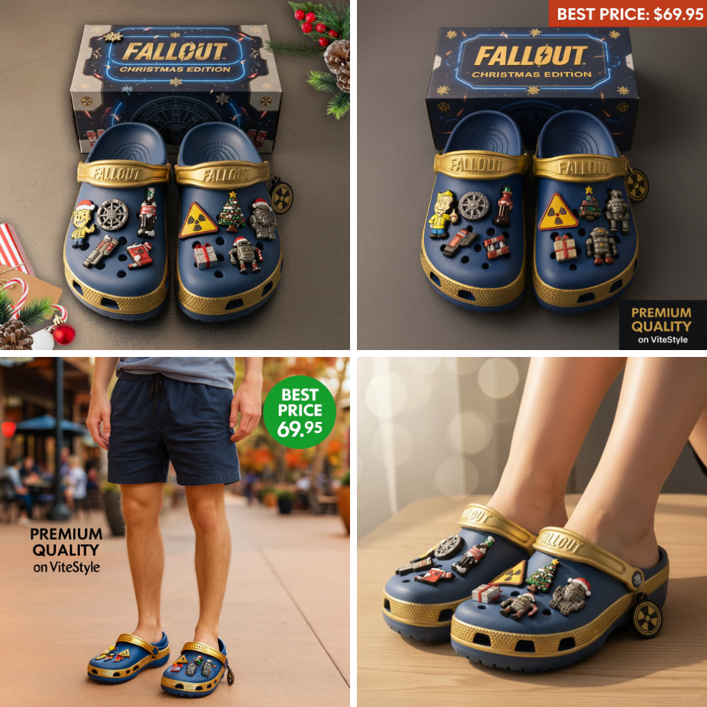 Fallout Crocs Charms