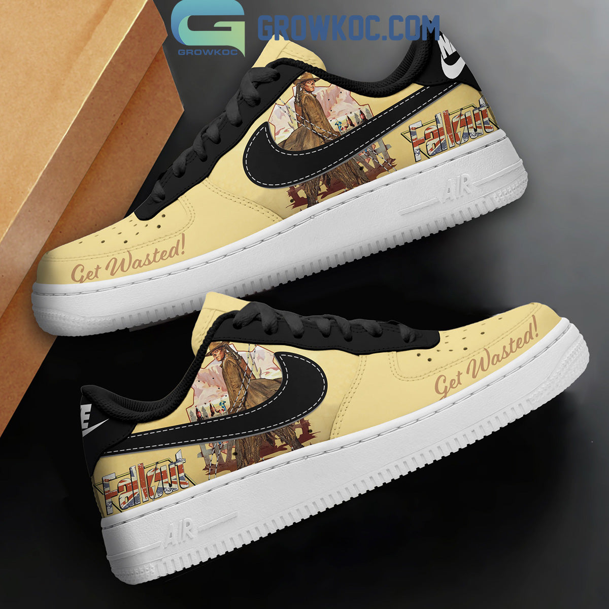 Fallout Get Wasted In Wasteland Air Force 1 Shoes