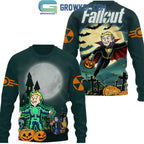 Fallout Vault Boy Turn To Vampire Halloween Hoodie T-Shirt