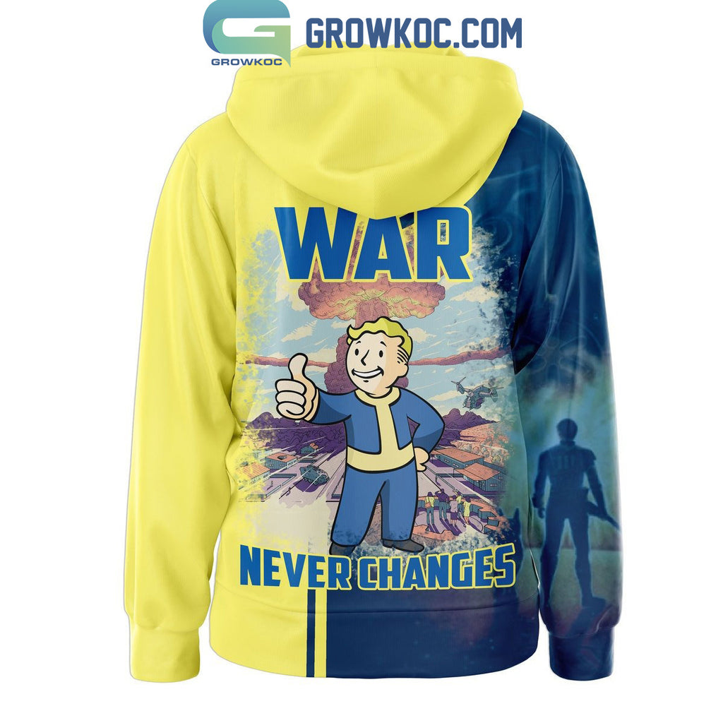 Fallout Vault-Tec War Never Changes Hoodie Shirts