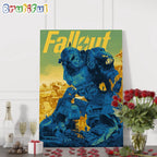 Fallout’s Wasteland July 27 2024 Mutant SDCC Wall Art Poster Canvas