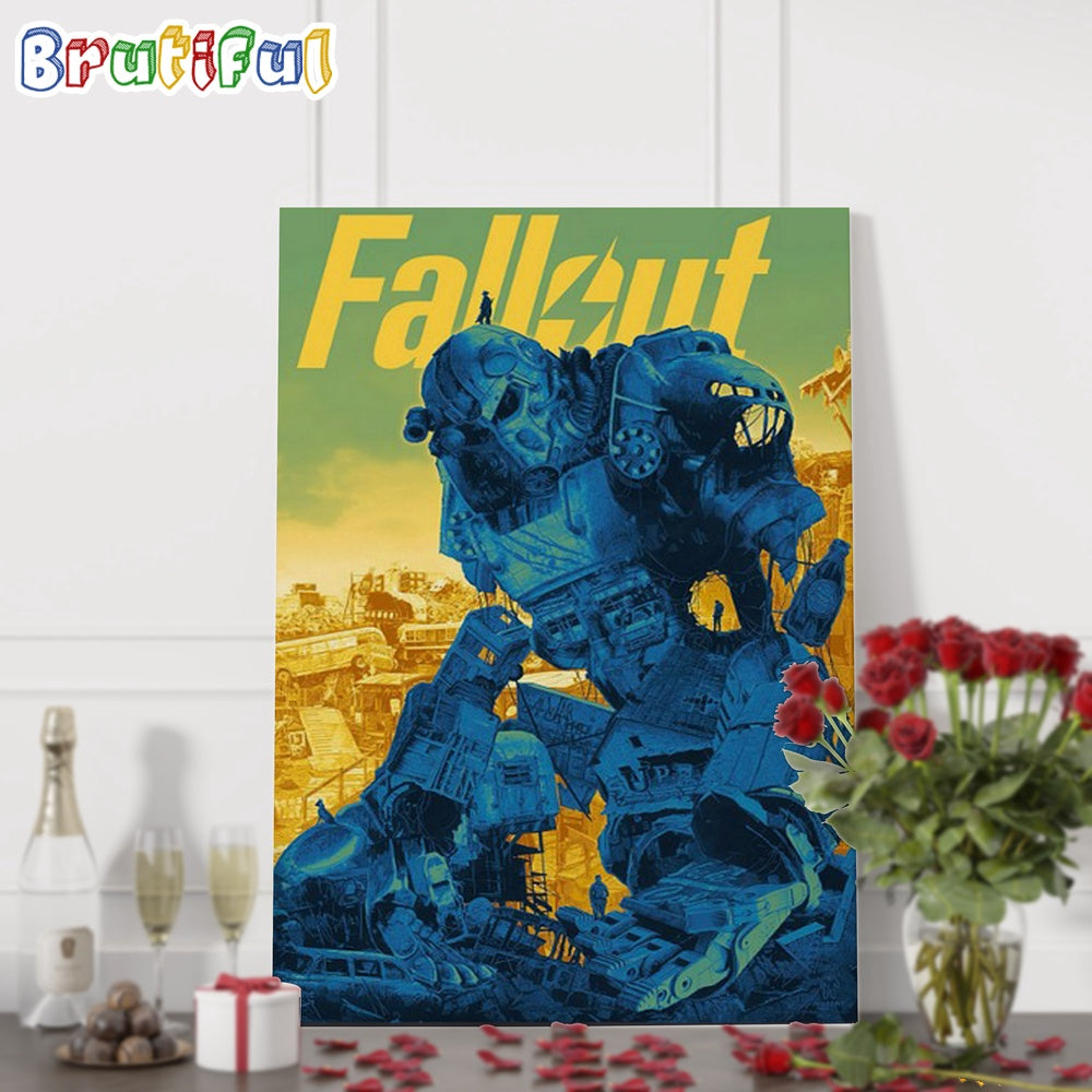 Fallout’s Wasteland July 27 2024 Mutant SDCC Wall Art Poster Canvas