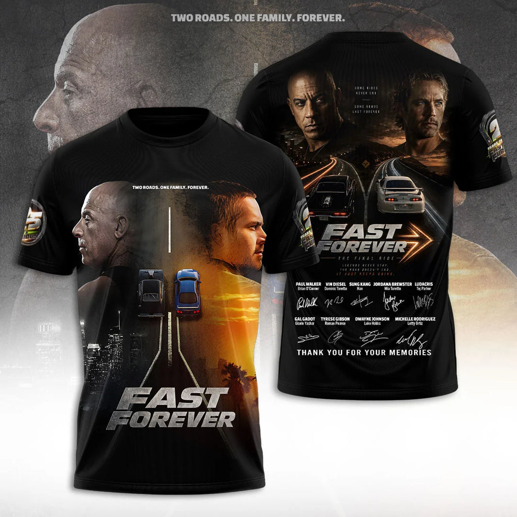 Fast & Furious 25th Anniversary 3D Apparel – TANTN25141