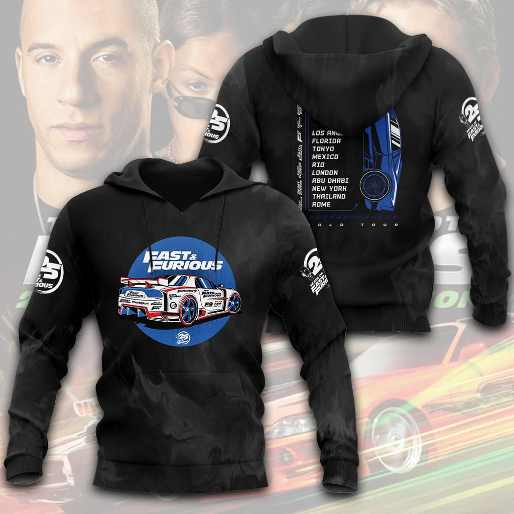 Fast & Furious 25th Anniversary 3D Apparel – TANTN25147