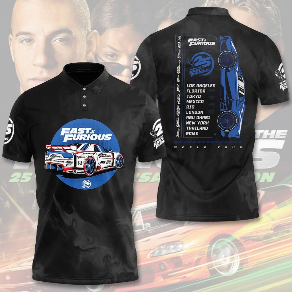 Fast & Furious 25th Anniversary 3D Apparel – TANTN25147
