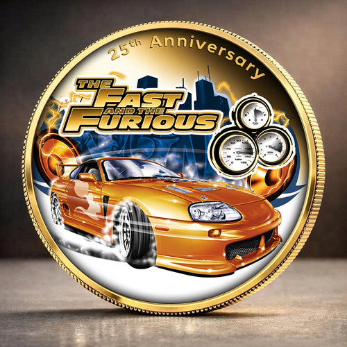 Fast & Furious 25th Anniversary Commemorative Coin – TANTN24844