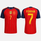 Ferran Torres Spain Two Stars Jersey World Cup