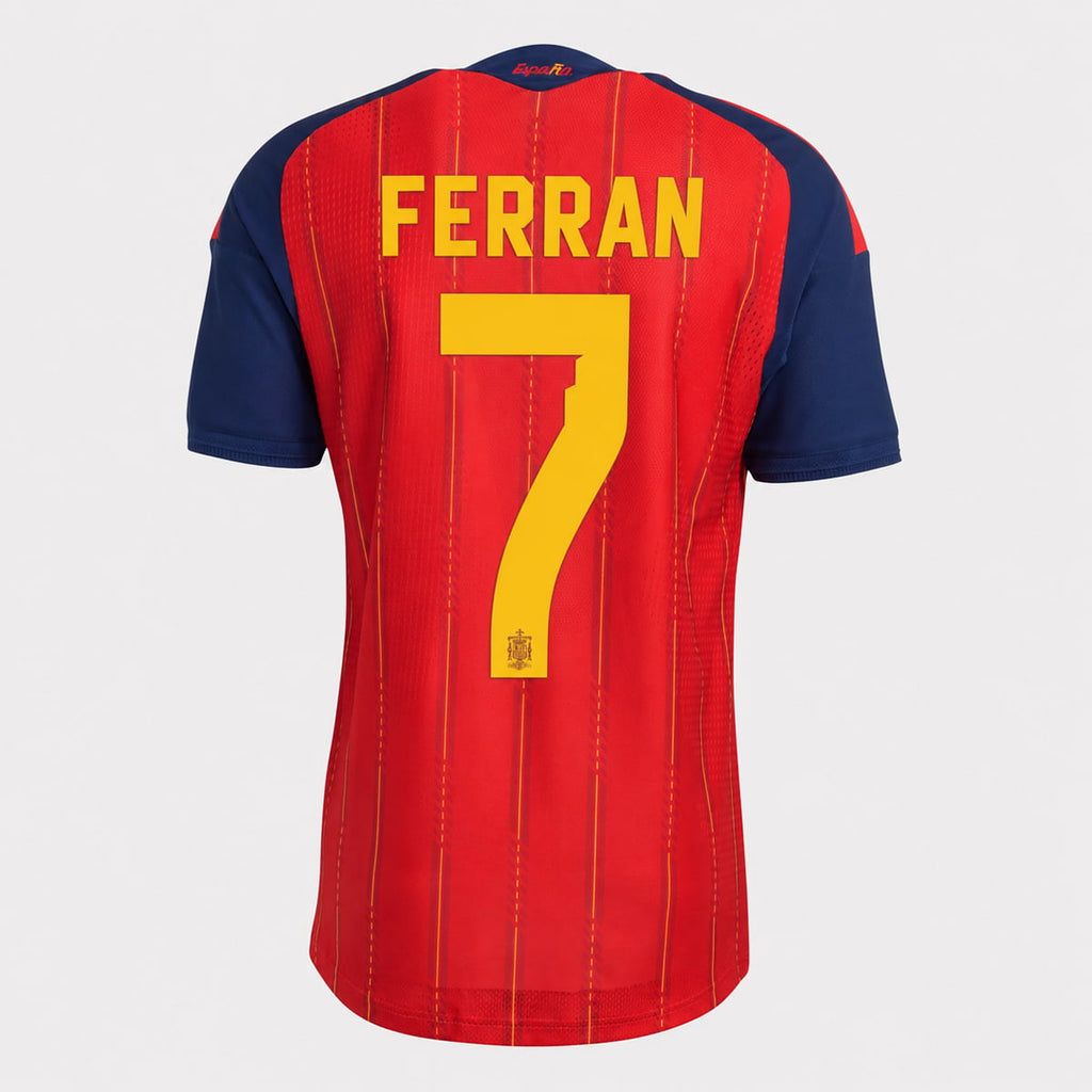 Ferran Torres Spain Two Stars Jersey World Cup