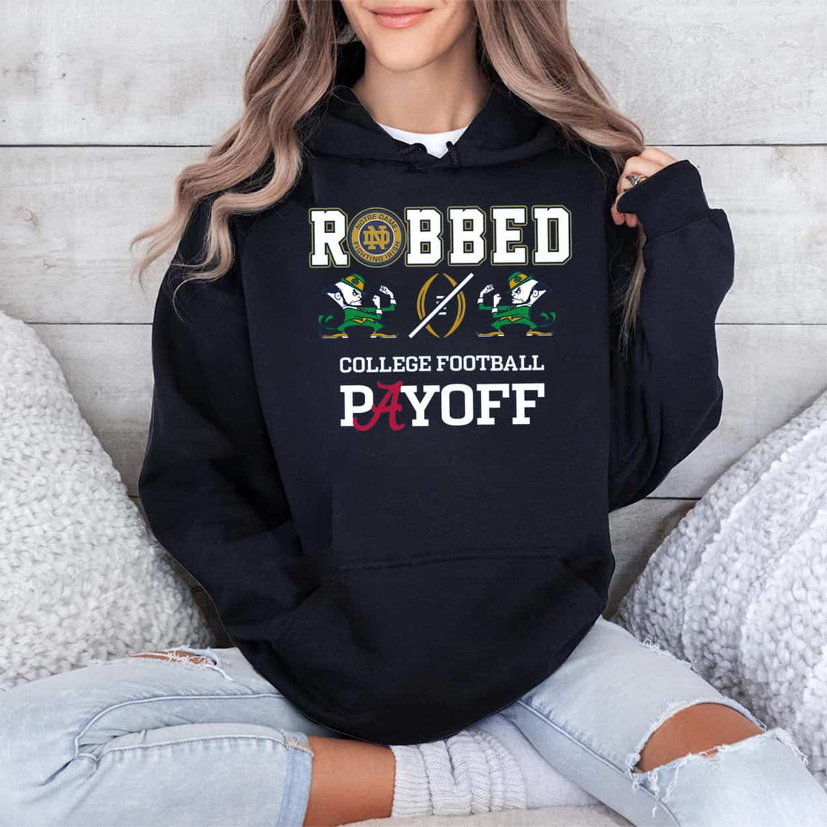 Fighting Irish Robbed The CFP Playoff Shirt