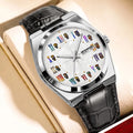 Final Fantasy Leather Alloy Watch - GNE7680