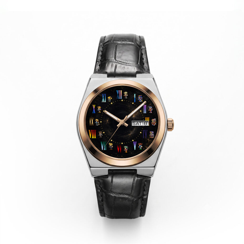 Final Fantasy Leather Alloy Watch - GNE7681