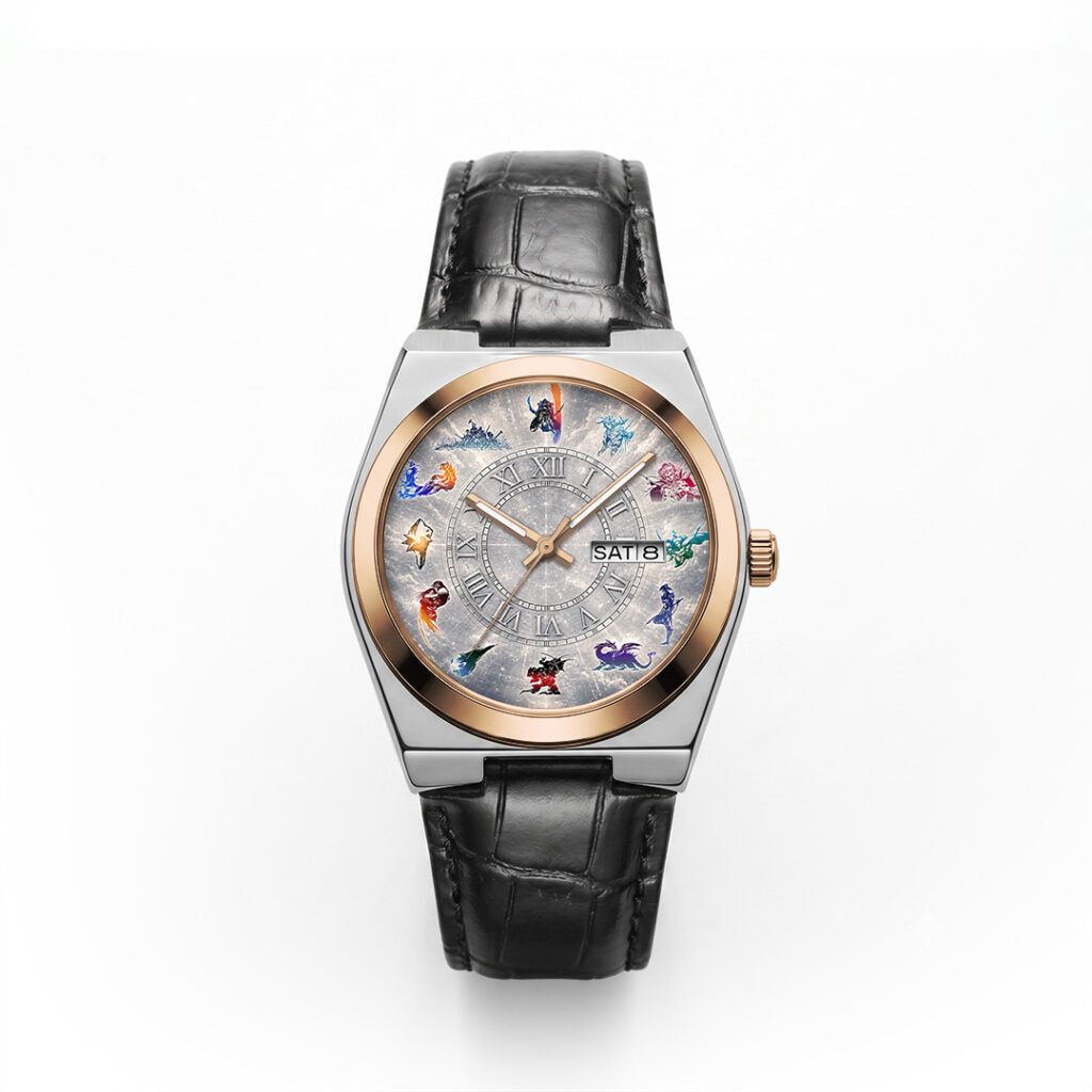 Final Fantasy Leather Alloy Watch - GNE7683
