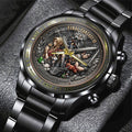 Final Fantasy VII 30th Anniversary Black Stainless Steel Watch - TMTHU6861