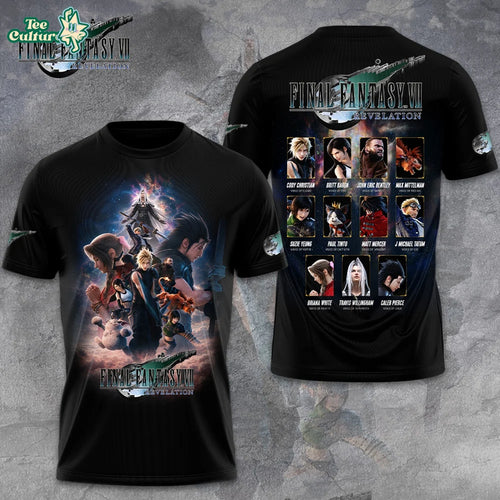 Final Fantasy Vii Revelation 3D Tshirt