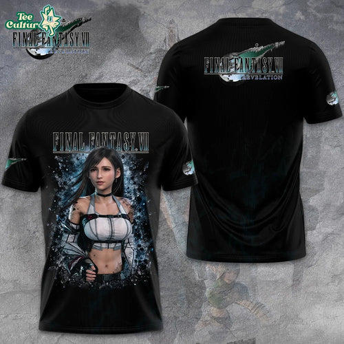 Final Fantasy Vii Revelation x Tifa Lockhart 3D Tshirt
