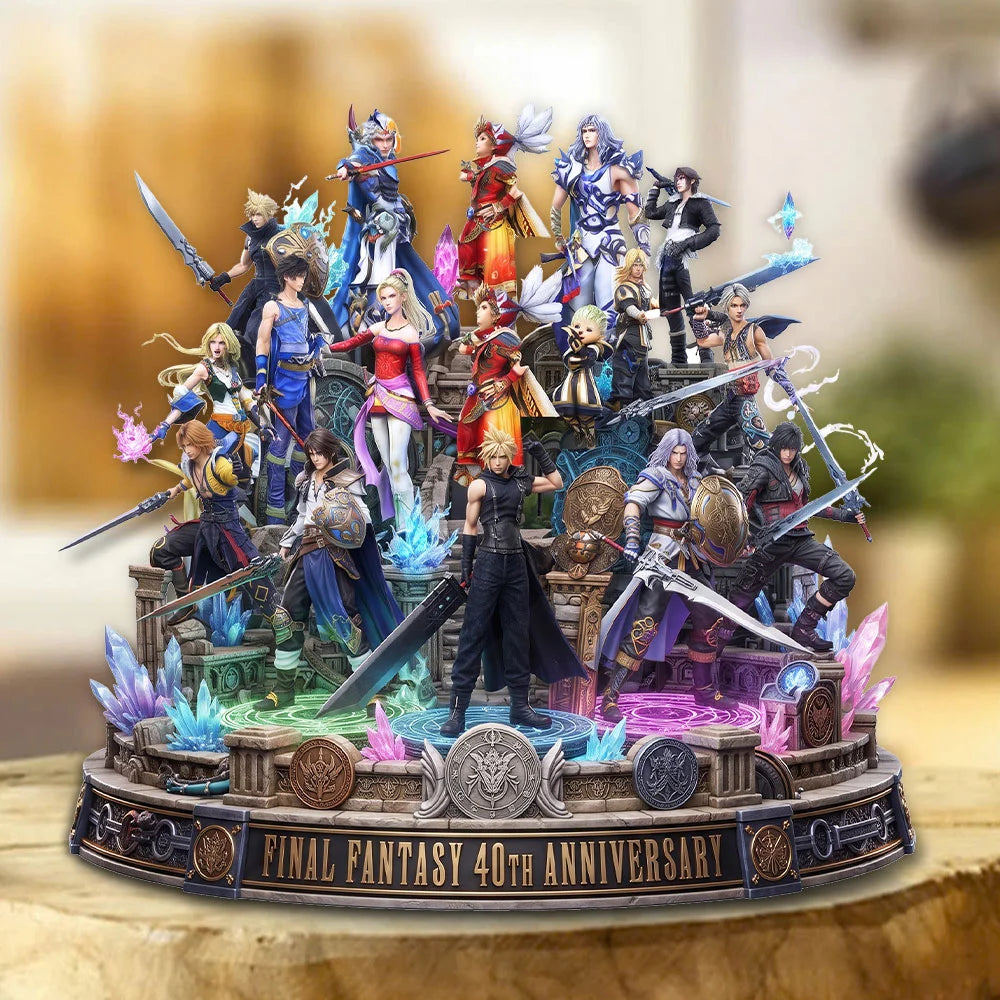 Final Fantasy 40th Anniversary Custom Shape Acrylic Plaque – TMTHU9215