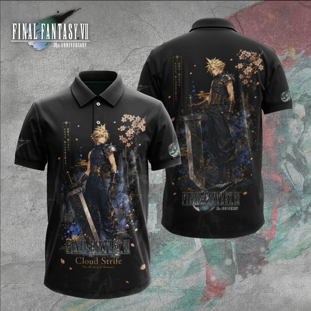 Final Fantasy VII x Cloud Strife 30th Anniversary 3D Apparel – GNE7545