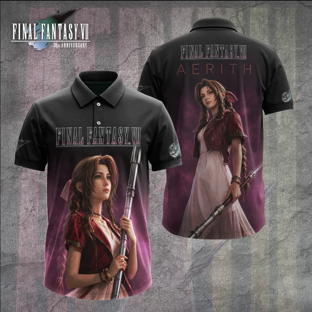 Final Fantasy VII x Aerith Gainsborough 30th Anniversary 3D Apparel – GNE8263