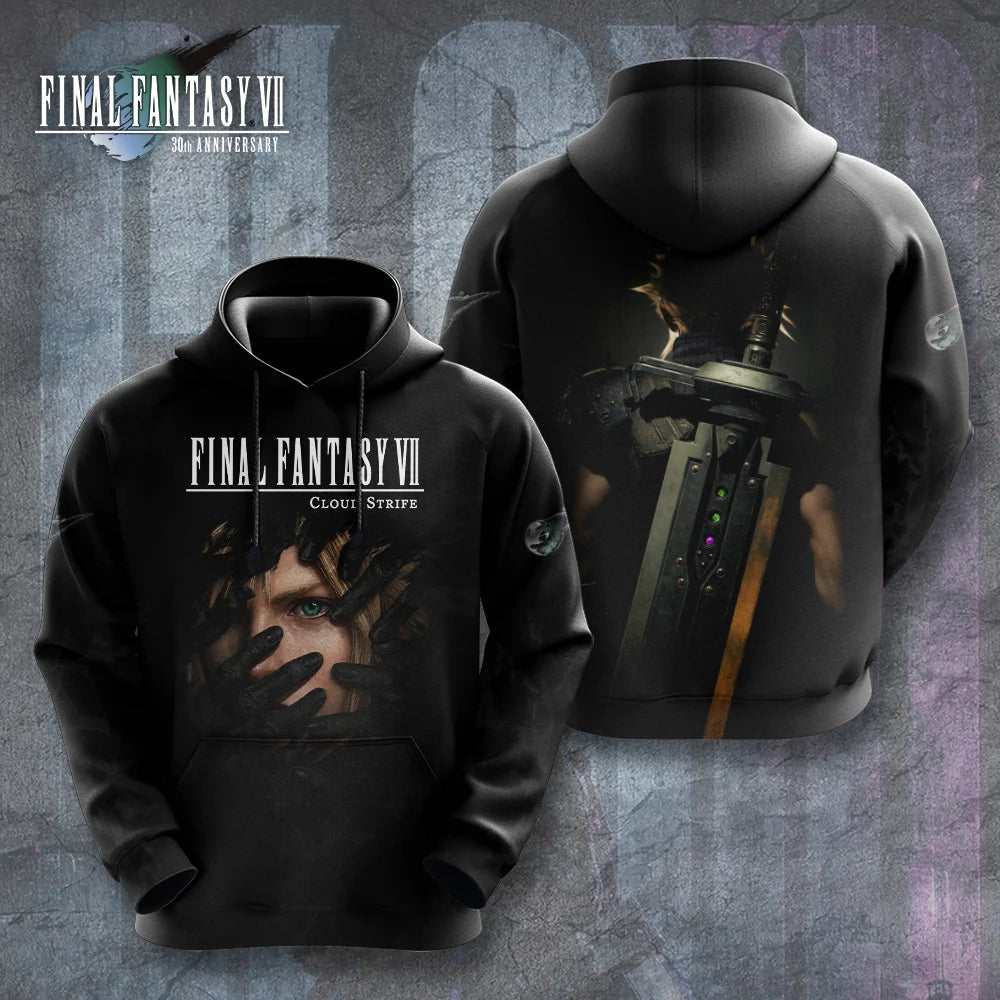 Final Fantasy VII x Cloud Strife 30th Anniversary 3D Apparel – GNE8261