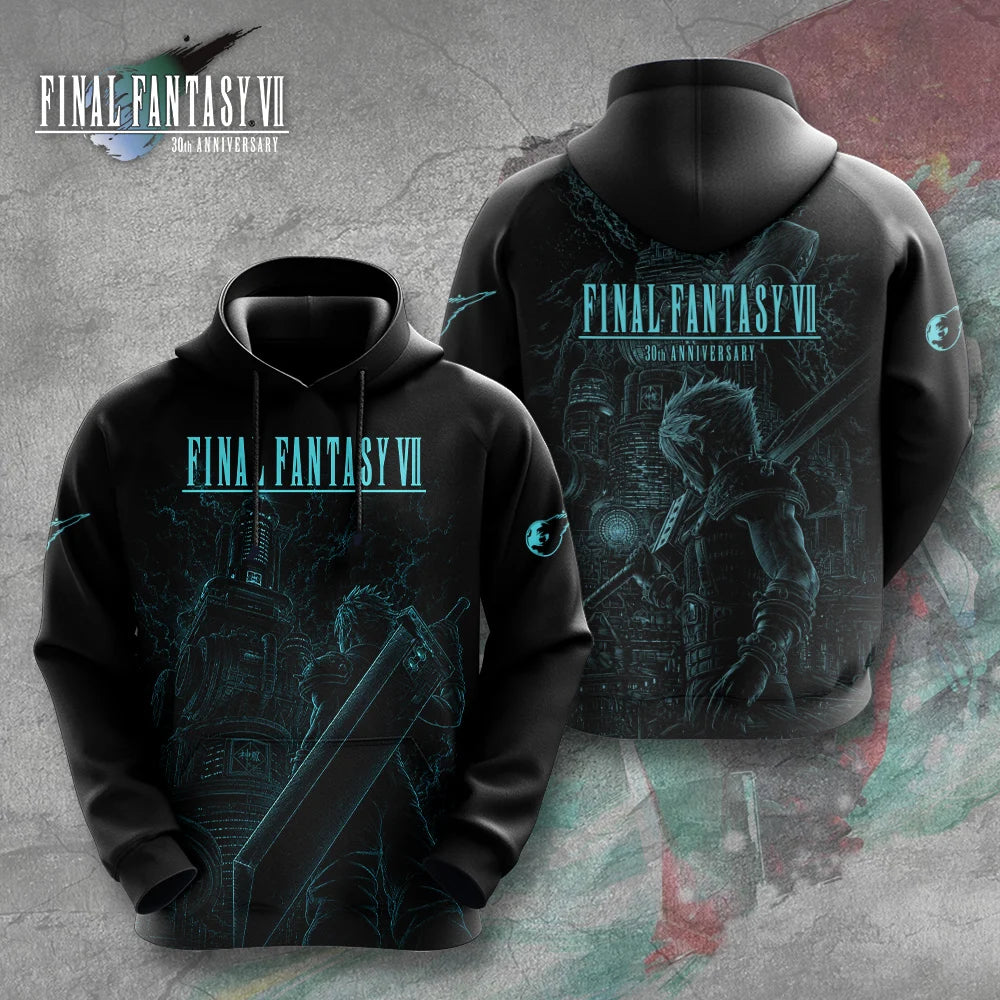 Final Fantasy VII x Cloud Strife 30th Anniversary 3D Apparel – GNE8317