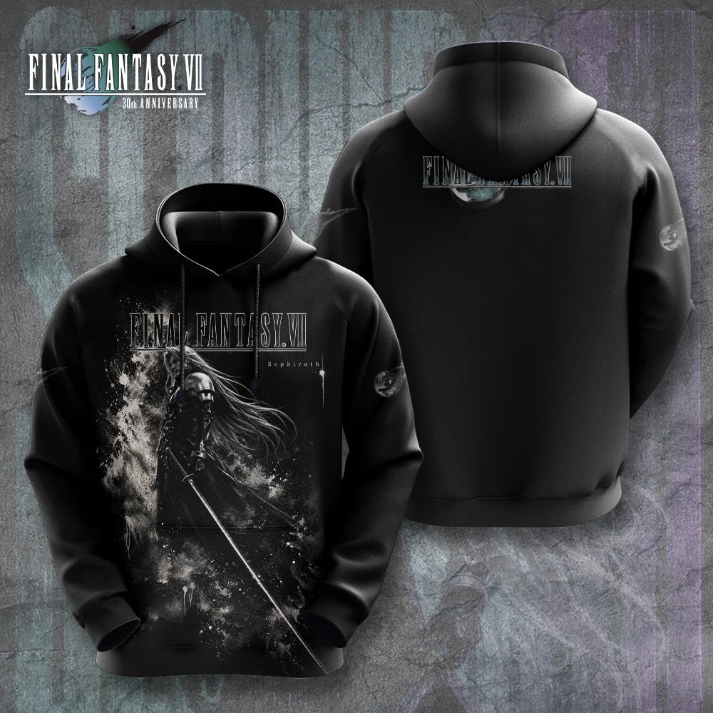 Final Fantasy VII x Sephiroth 30th Anniversary 3D Apparel – GNE8445