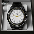 Final Fantasy VII x Tifa Lockhart Black Stainless Steel Watch - GNE6537