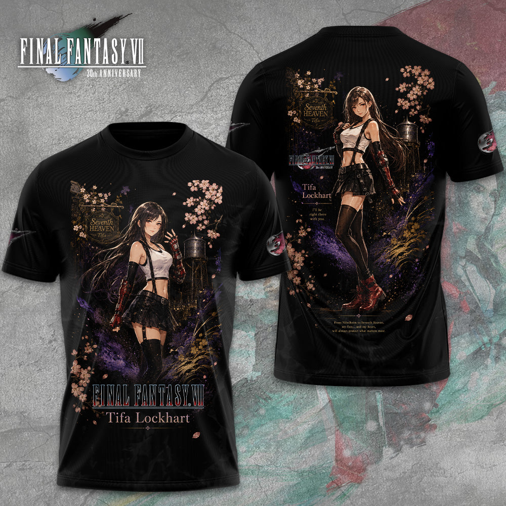 Final Fantasy VII x Tifa Lockhart 30th Anniversary 3D Apparel – GNE7546