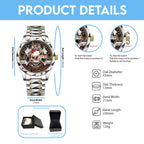 Firefighter Alloy Luxury Quartz Watch - TANTN 14865