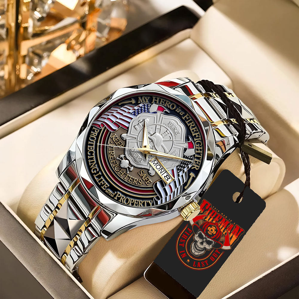 Firefighter Alloy Luxury Quartz Watch - TANTN 14868