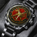 Firefighter Black Stainless Steel Watch - TANTN15622
