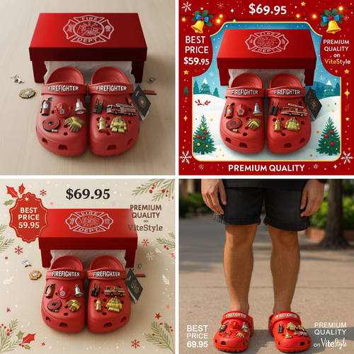 Firefighter Crocband Charms Crocs 2026