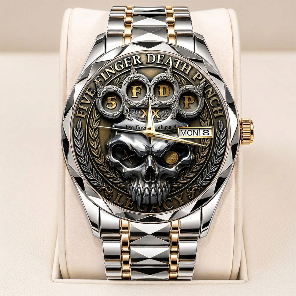 Five Finger Death Punch Alloy Luxury Quartz Watch - GNE8049