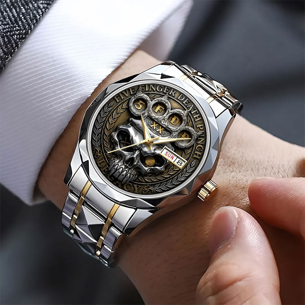 Five Finger Death Punch Alloy Luxury Quartz Watch - GNE8049