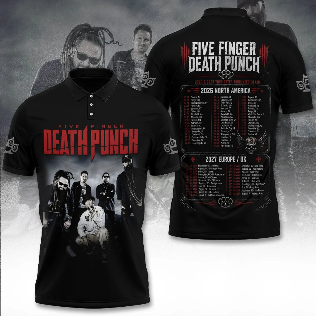 Five Finger Death Punch Tour 2027 3D Apparel – TANTN25326
