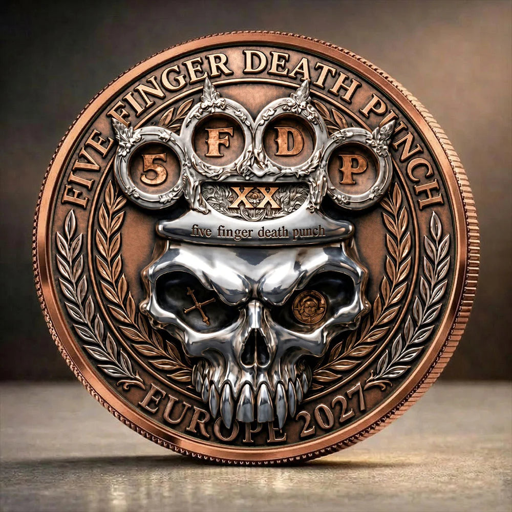 Five Finger Death Punch Tour 2027 Commemorative Coin – TANTN25049