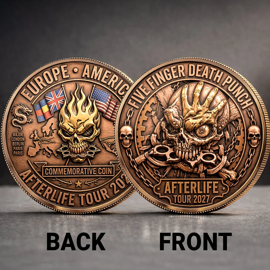Five Finger Death Punch Tour 2027 Commemorative Coin – TANTN25250
