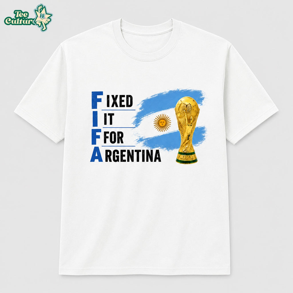 Fixed It For Argentina 2026 Patriotic 3D All-Over Print Shirt